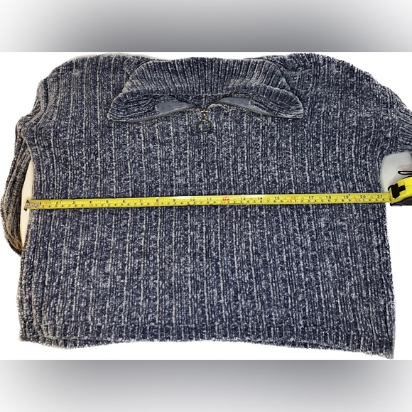 Hippie Rose Women’s Sweater Light Blue Size Large - Picture 7 of 9